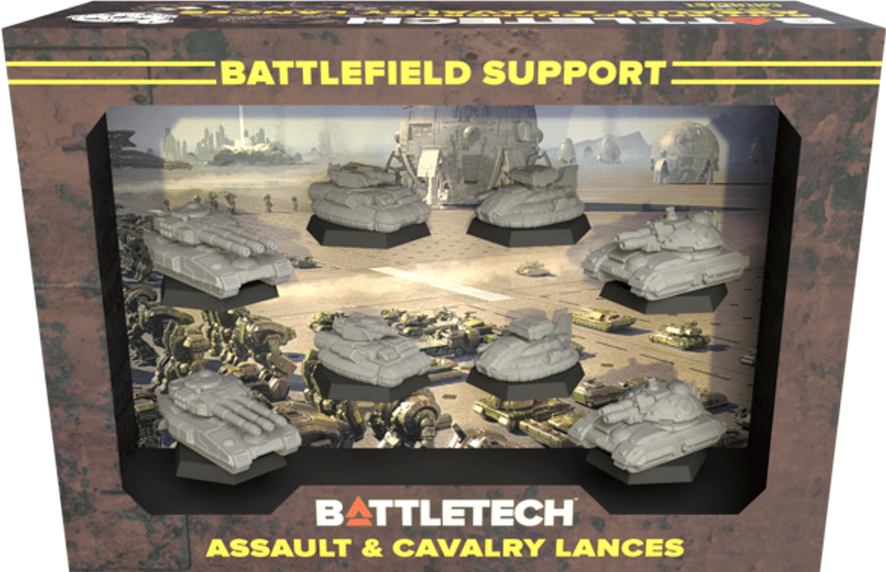 Battletech Battlefield Support: Assault & Cavalry Lances Forcepack - A Muse N Games